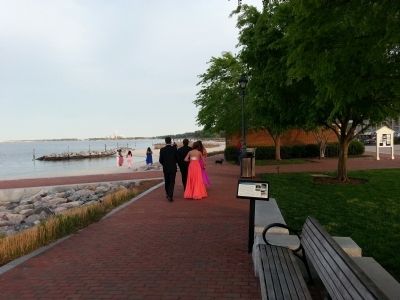 Yorktown's Riverwalk. Click for full size. Yorktown's Riverwalk image. Click for full size.