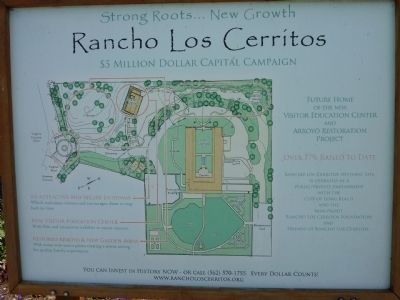 Rancho Los Cerritos Site Sign and Directory image. Click for full size.