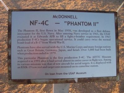 NF-4C - "Phantom II" Marker. Click for full size. NF-4C - "Phantom II" Marker image. Click for full size.