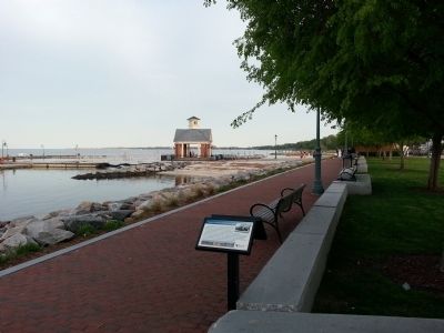 Yorktown's Riverwalk. Click for full size. Yorktown's Riverwalk image. Click for full size.