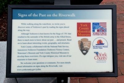 Signs of the Past on the Riverwalk image. Click for full size.