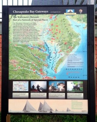 The Watermen's Museum Marker image. Click for full size.