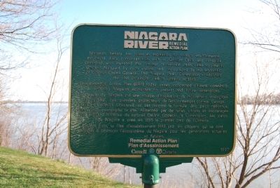 Niagara River Remedial Action Plan Marker. Click for full size. Niagara River Remedial Action Plan Marker image. Click for full size.