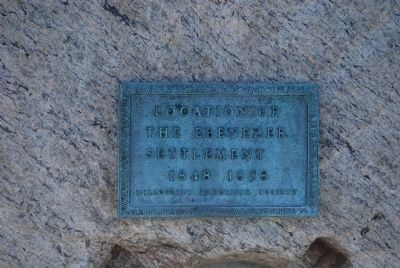 Ebenezer Community Marker. Click for full size. Ebenezer Community Marker image. Click for full size.