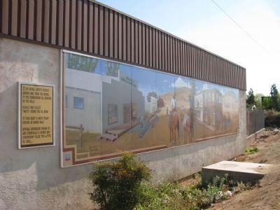 Oildale Marker and Mural. Click for full size. Oildale Marker and Mural image. Click for full size.
