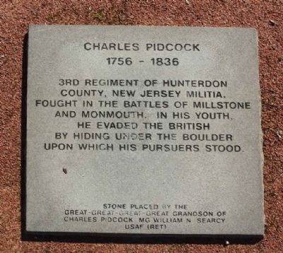 Charles Pidcock Marker image. Click for full size.