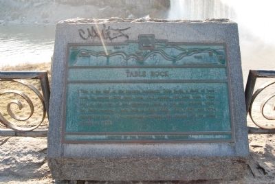 Table Rock Marker. Click for full size. Table Rock Marker image. Click for full size.
