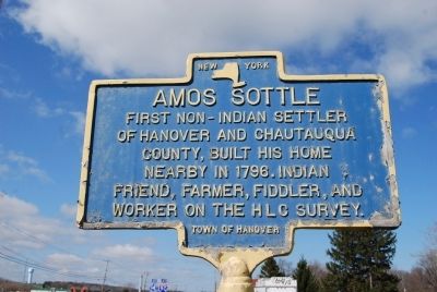 Amos Sottle Marker. Click for full size. Amos Sottle Marker image. Click for full size.