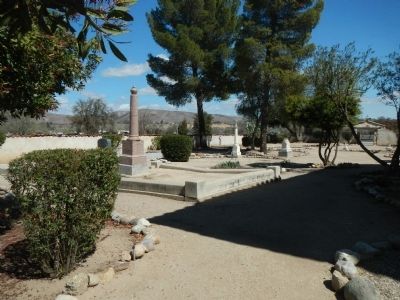 San Miguel Mission Cemetery image. Click for full size.