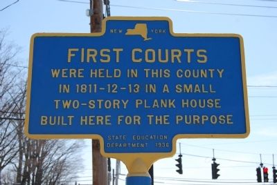 First Courts Marker. Click for full size. First Courts Marker image. Click for full size.