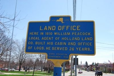Land Office Marker image. Click for full size.