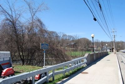 Site of Pail Factory Marker. Click for full size. Site of Pail Factory Marker image. Click for full size.