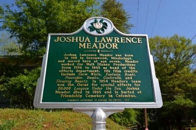 Joshua Lawrence Meador Marker. Click for full size. Joshua Lawrence Meador Marker image. Click for full size.