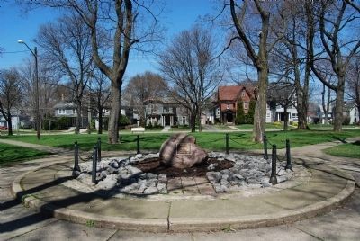 Baker Park Marker. Click for full size. Baker Park Marker image. Click for full size.