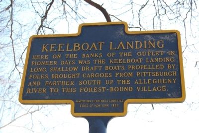Keelboat Landing Marker. Click for full size. Keelboat Landing Marker image. Click for full size.