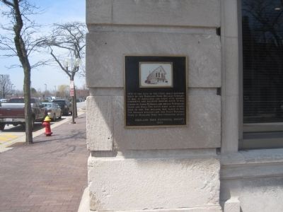 Highland Park Building Company Marker image. Click for full size.