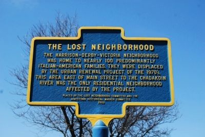 The Lost Neighborhood Marker image. Click for full size.