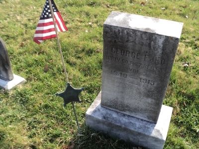 Grave of Pvt. George Ford. Click for full size. Grave of Pvt. George Ford image. Click for full size.