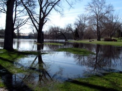 The Junction of Rocky River and the St. Joseph River. Click for full size. The Junction of Rocky River and the St. Joseph River image. Click for full size.
