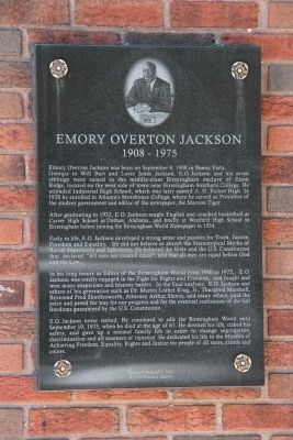 Emory Overton Jackson Marker image. Click for full size.
