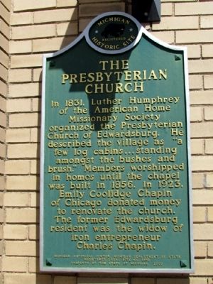 The Presbyterian Church Marker image. Click for full size.