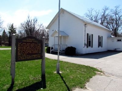 Howard Township Hall. Click for full size. Howard Township Hall image. Click for full size.