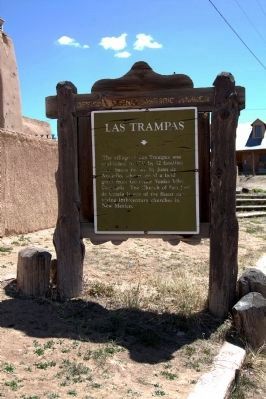 Las Trampas Marker. Click for full size. Las Trampas Marker image. Click for full size.