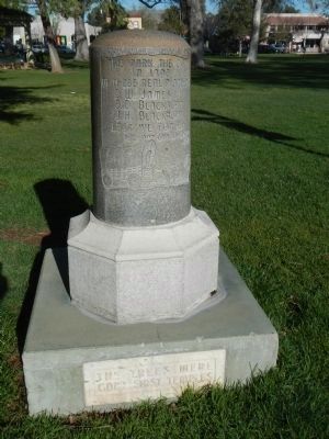 City Park Donors Monument. Click for full size. City Park Donors Monument image. Click for full size.