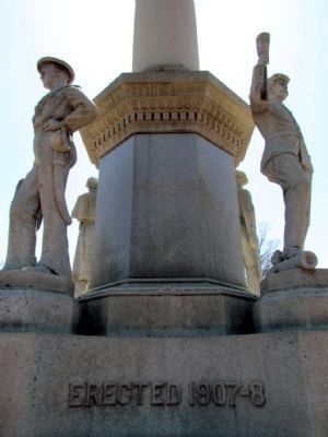 Dowagiac Civil War Monument Marker. Click for full size. Dowagiac Civil War Monument Marker image. Click for full size.