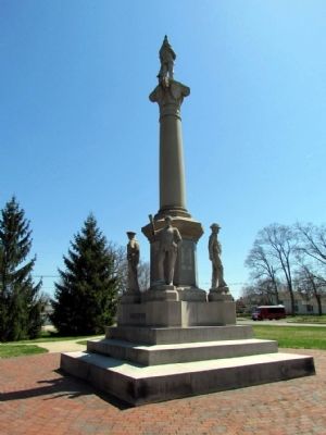 North and West Sides of Monument image. Click for full size.