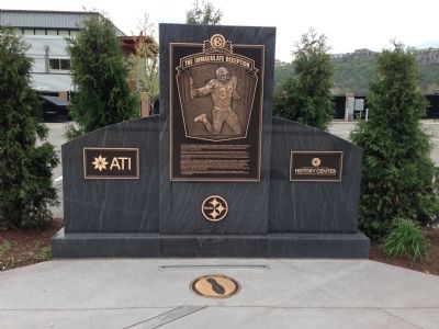 The Immaculate Reception Marker image. Click for full size.