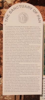 The Sanctuary of Pan Marker image. Click for full size.