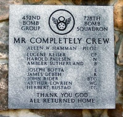452nd Bomb Group 728th Bomb Squadron image. Click for full size.