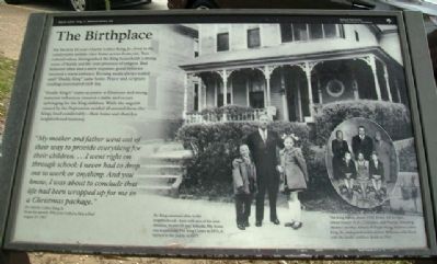 The Birthplace Marker image. Click for full size.