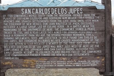 San Carlos de los Jupes Marker image. Click for full size.