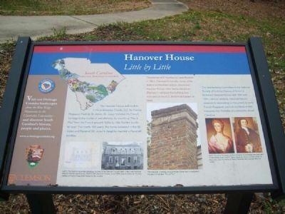 Hanover House Marker. Click for full size. Hanover House Marker image. Click for full size.