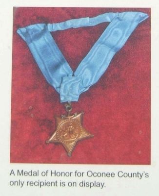 Patriot's Hall: Oconee Veterans Museum Marker image. Click for more information.
