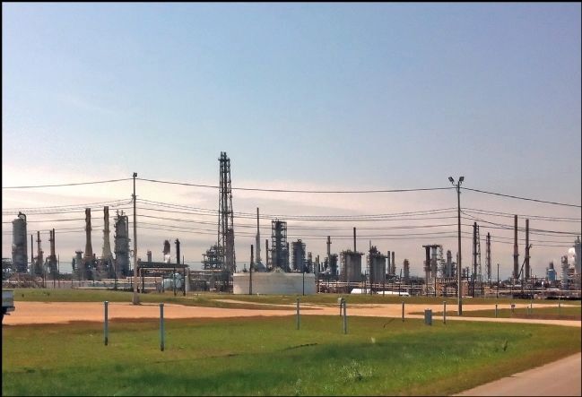 Humble Oil & Refining Company, Baytown Refinery Taken from Near Marker. Click for full size. Humble Oil & Refining Company, Baytown Refinery Taken from Near Marker image. Click for full size.