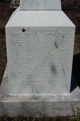 364th FG Marker east face image. Click for full size.