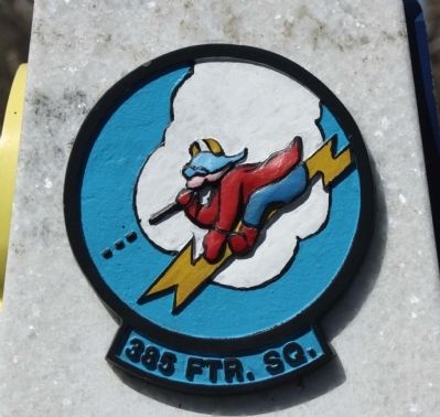 364th FG 385 FTR. SQ. emblem image. Click for full size.