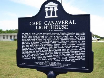 Cape Canaveral Lighthouse Marker image. Click for full size.