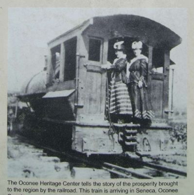 Oconee Heritage Center Marker image. Click for full size.