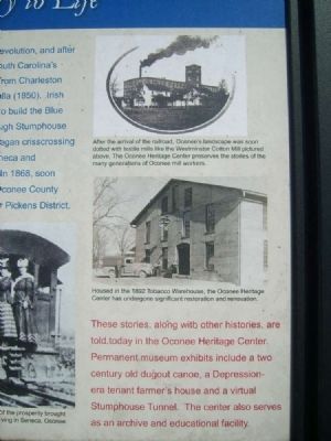 Oconee Heritage Center Marker image. Click for full size.
