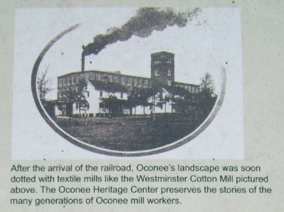 Oconee Heritage Center Marker image. Click for full size.