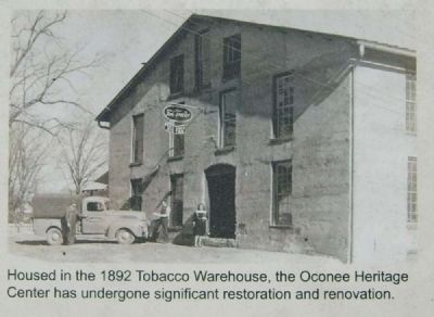 Oconee Heritage Center Marker image. Click for full size.
