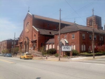 St. John the Baptist Roman Catholic Church Marker. Click for full size. St. John the Baptist Roman Catholic Church Marker image. Click for full size.