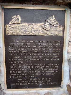 "Dos Piedras" Marker image. Click for full size.