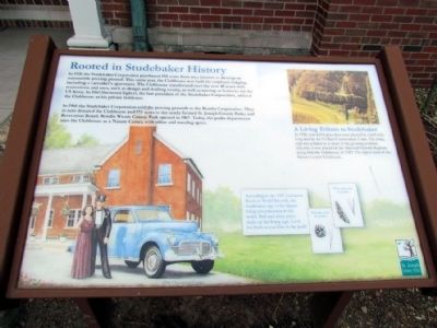 Rooted in Studebaker History Marker. Click for full size. Rooted in Studebaker History Marker image. Click for full size.