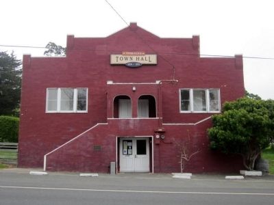 Tomales Town Hall image. Click for full size.