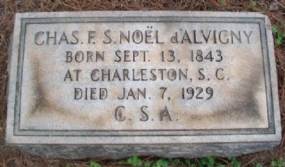 Dr. Charles d'Alvigny Marker. Click for full size. Dr. Charles d'Alvigny Marker image. Click for full size.